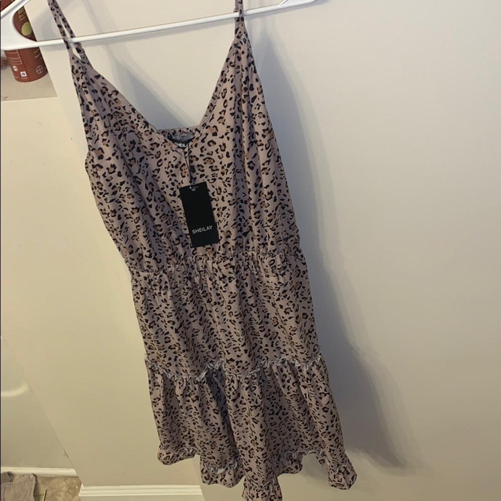 Cheetah print  dress!